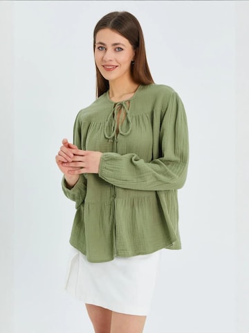 MixRay - Blusa em verde