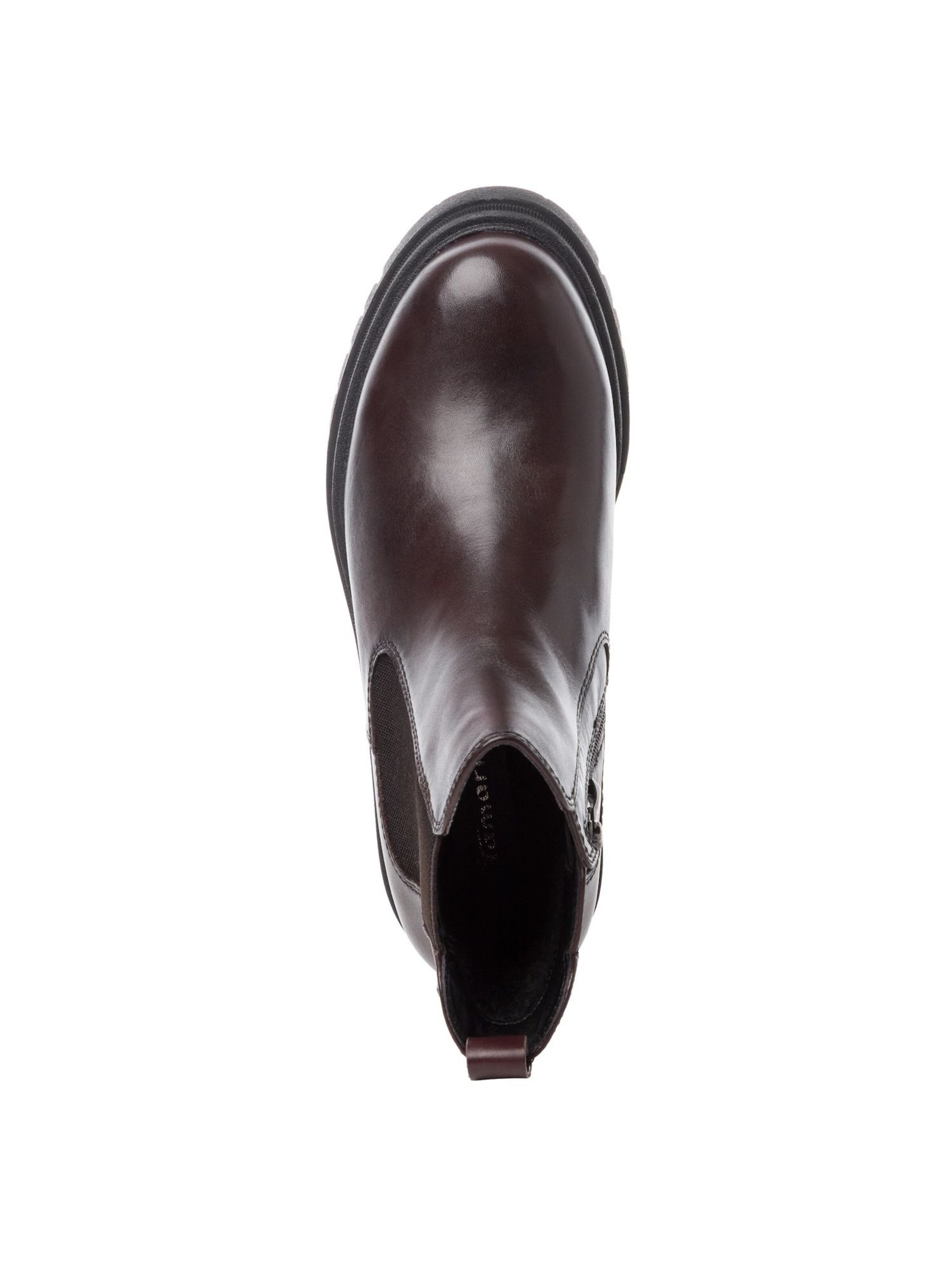 Tamaris Chelsea boots in Brown