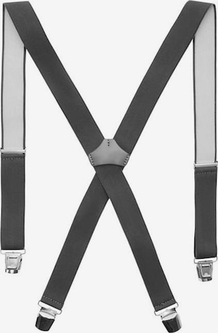 MANGO MAN Suspenders 'Suspende' in Grey: front