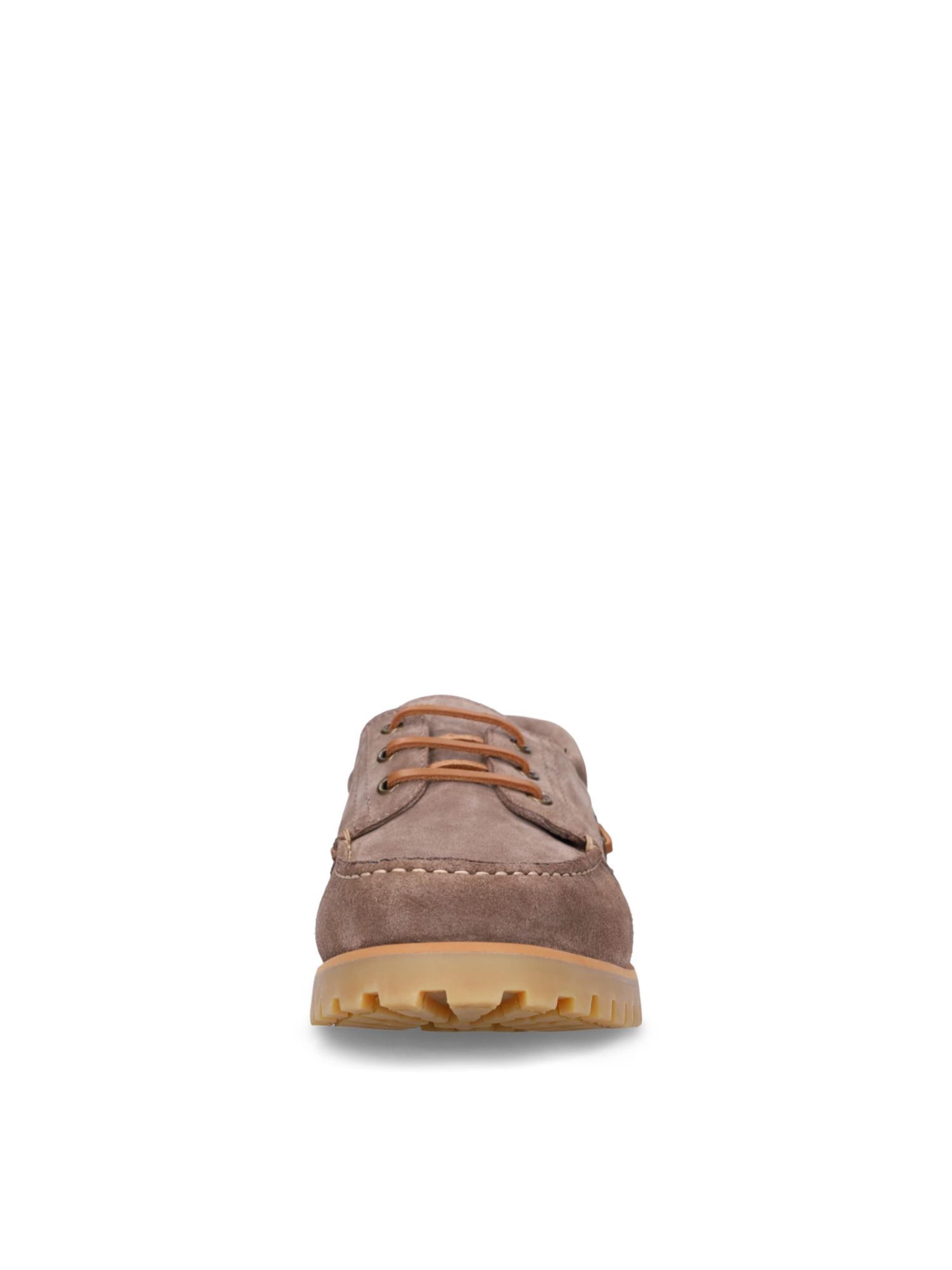MANFIELD Schnürschuh in Beige