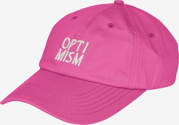 CECIL Cap in Pink: front