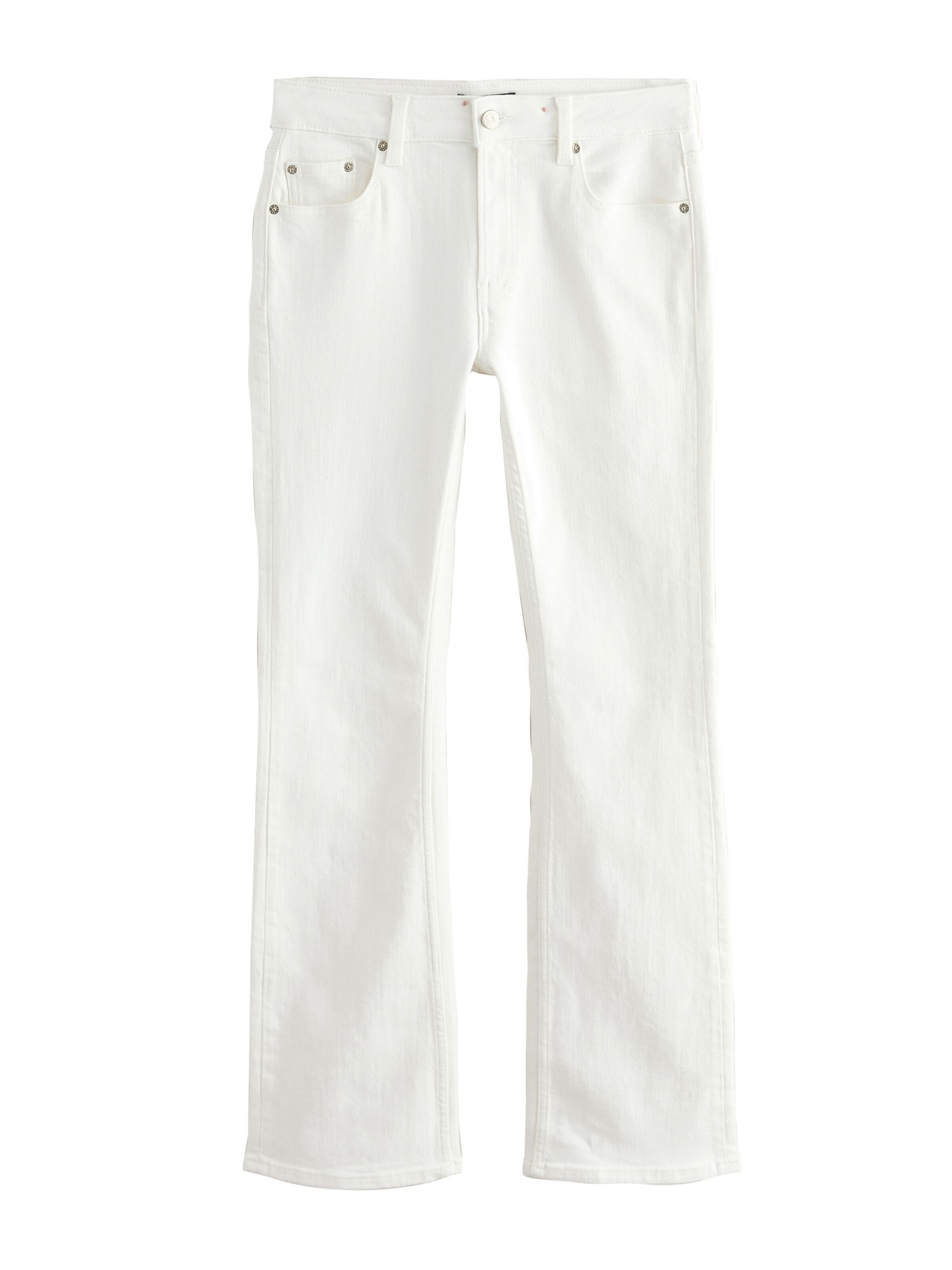 Next Jean 'Tabitha Simmons x Next' en blanc denim, Vue avec produit