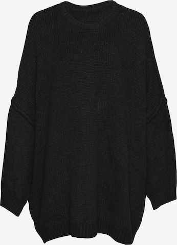 Lilavie Strickpullover ' Vanii ' in Schwarz: Vorderseite