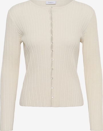 SAINT TROPEZ - Casaco de malha 'SigridaSZ' em branco: frente