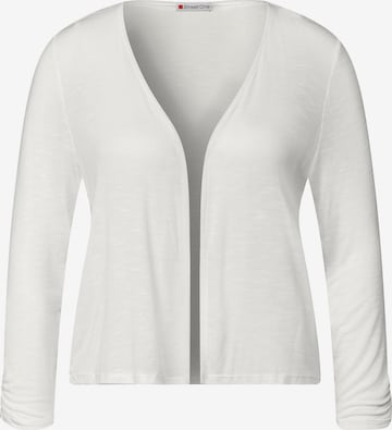 STREET ONE Strickjacke in Weiß: Vorderseite