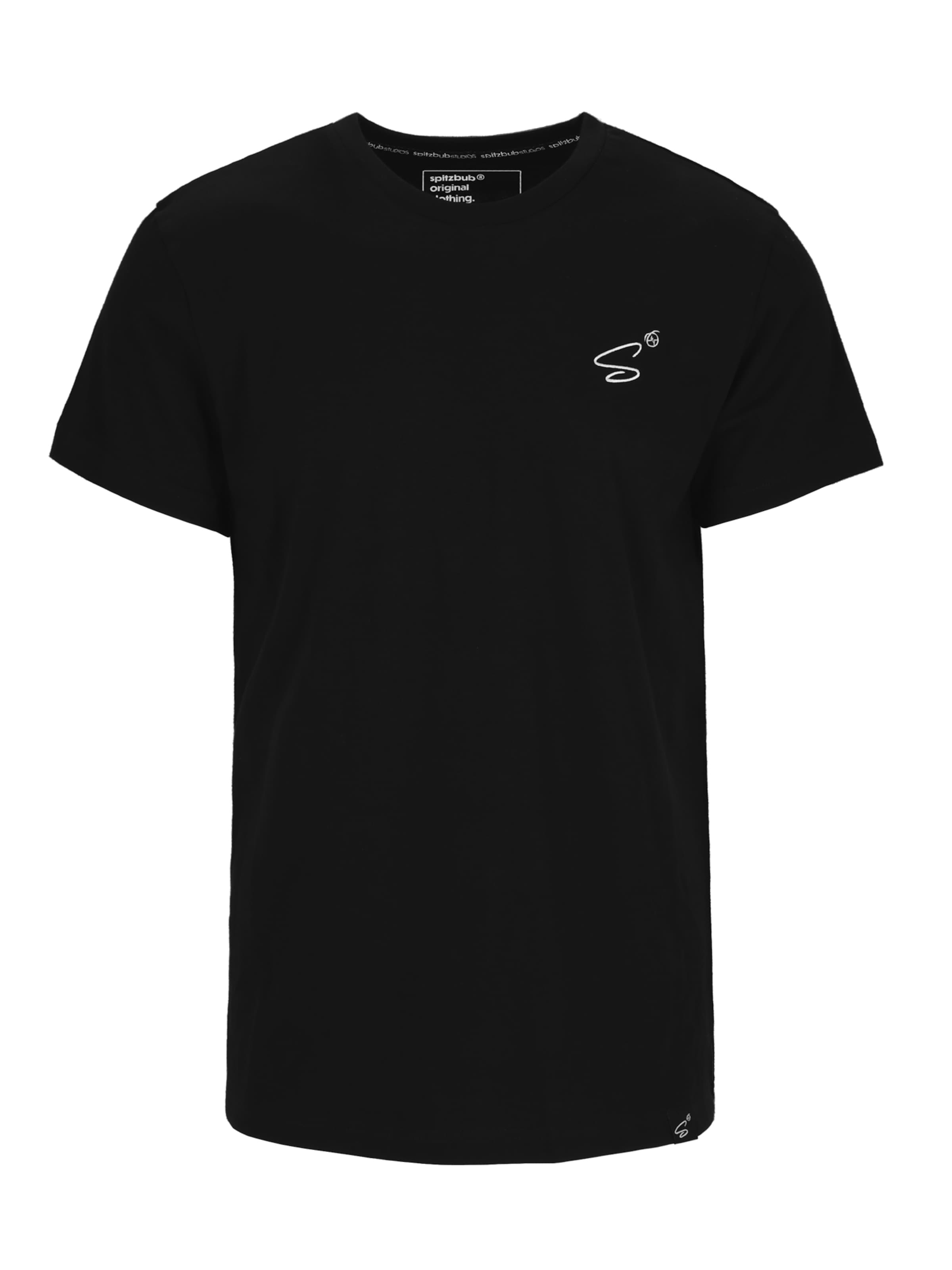 SPITZBUB Shirt in Black: front