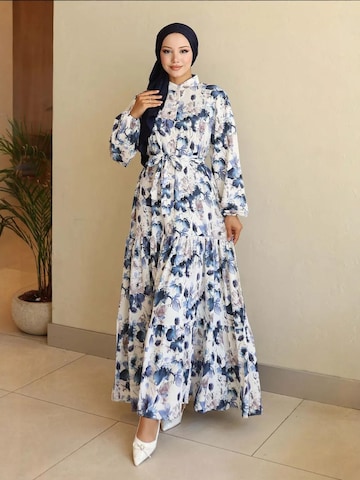 Bigdart Dress 'Maxi' in Blue: front