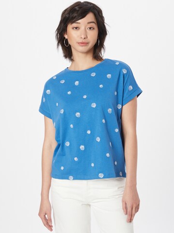 mėlyna TOM TAILOR Marškinėliai: priekis