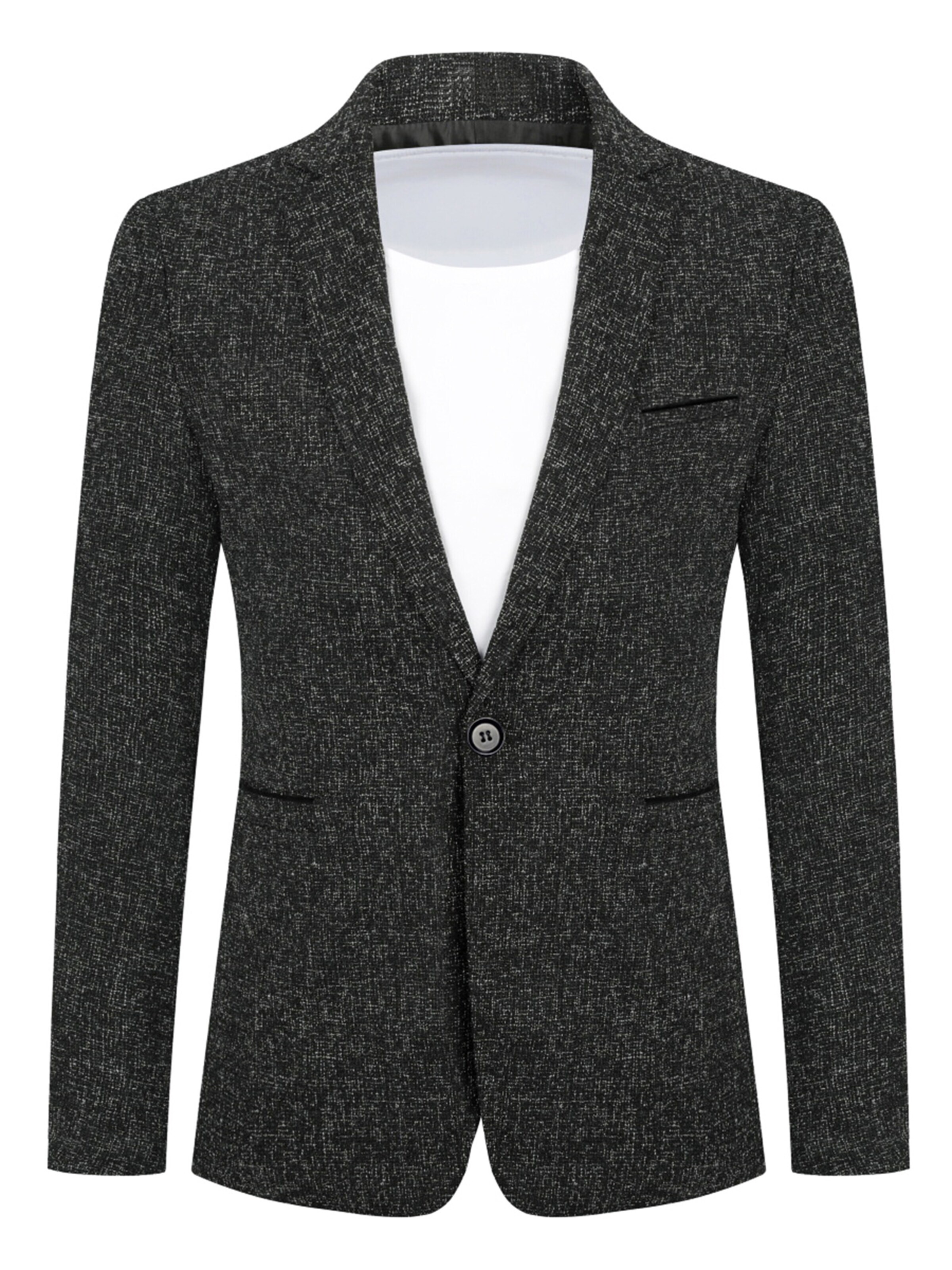YOUTHUP Suit Jacket 'Locker' in Black: front