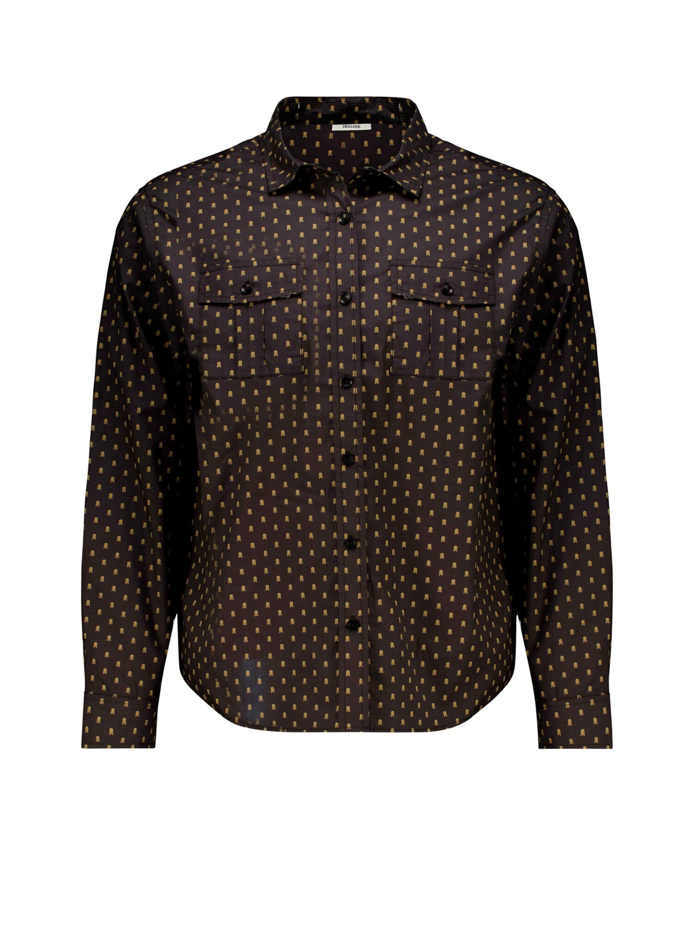 Deeluxe Regular fit Button Up Shirt 'Lathi' in Black: front