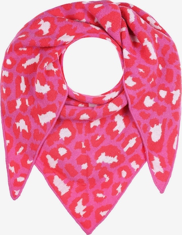 Zwillingsherz Scarf 'Leo' in Pink: front