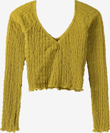 Pullover di Bershka in verde: frontale