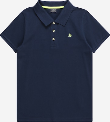 SCOTCH & SODA Poloshirt in Blau: predná strana