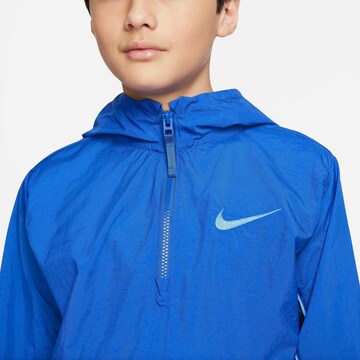 Veste de sport NIKE en bleu