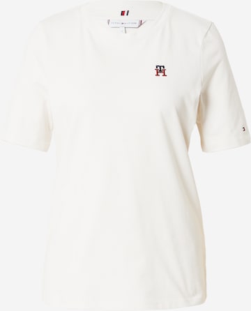 T-shirt TOMMY HILFIGER en blanc : devant