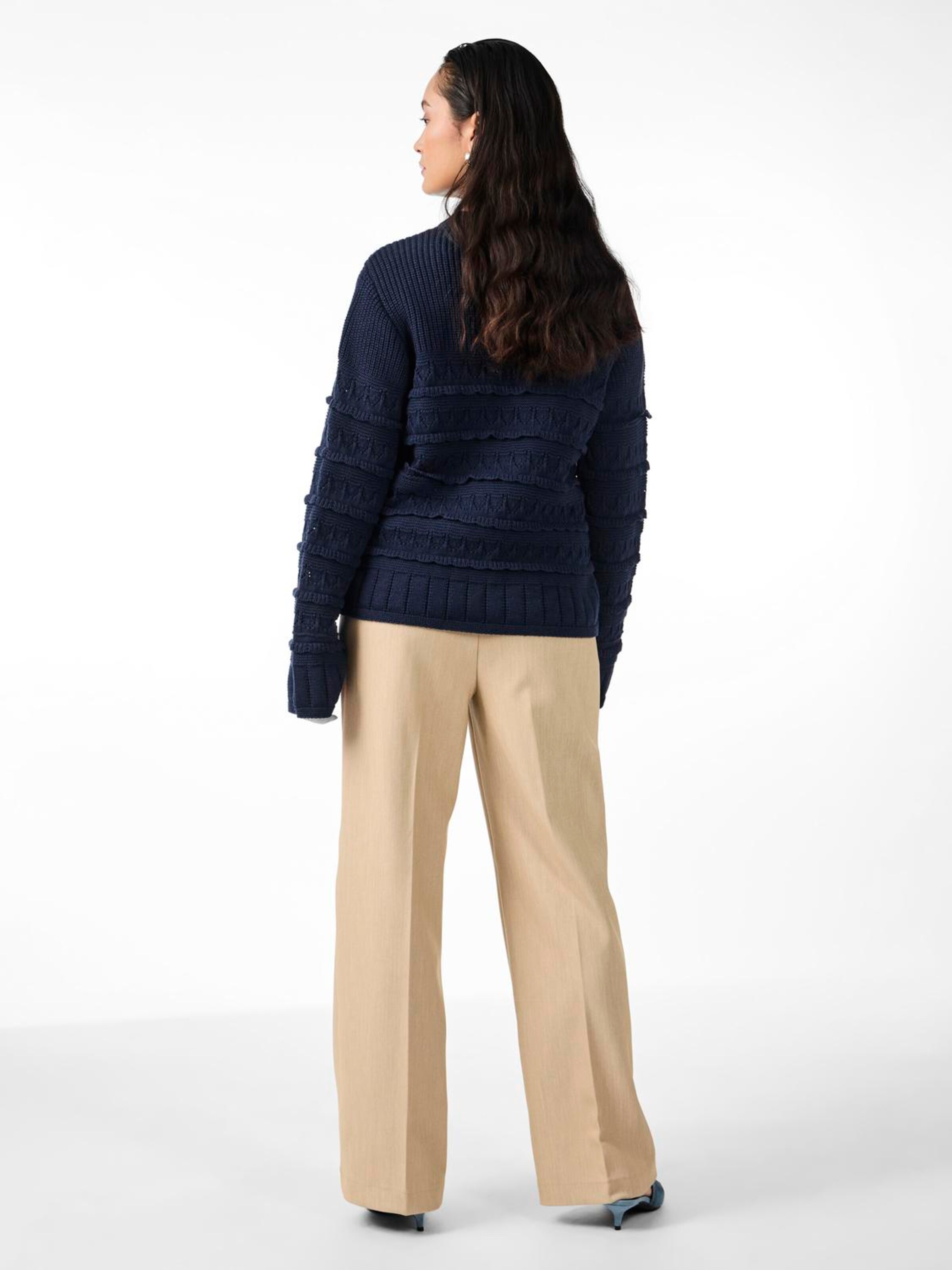 YAS Pullover 'YASTIMU' in Blau