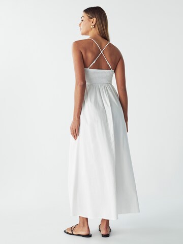 Robe d’été 'Acamar' Willa en blanc : derrière