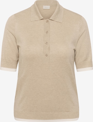 Pull-over 'KCLizzy' KAFFE CURVE en gris : devant