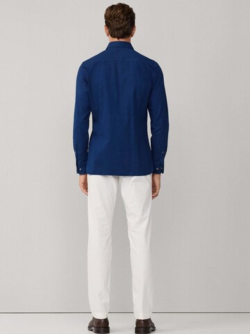 Hackett London Slim fit Overhemd ' ESS' in Blauw