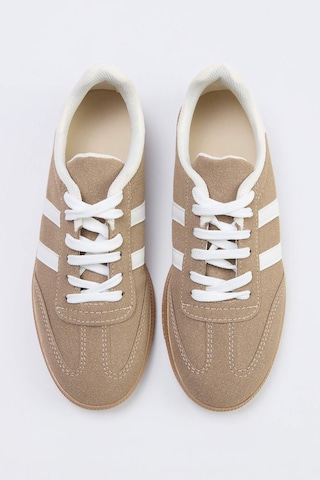 Baskets basses Trendyol en beige