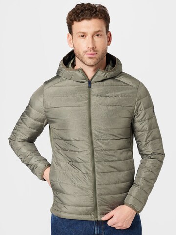 Veste mi-saison 'Ace' JACK & JONES en vert : devant