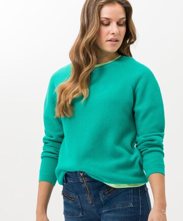 BRAX Sweater 'Lesley' in Green: front