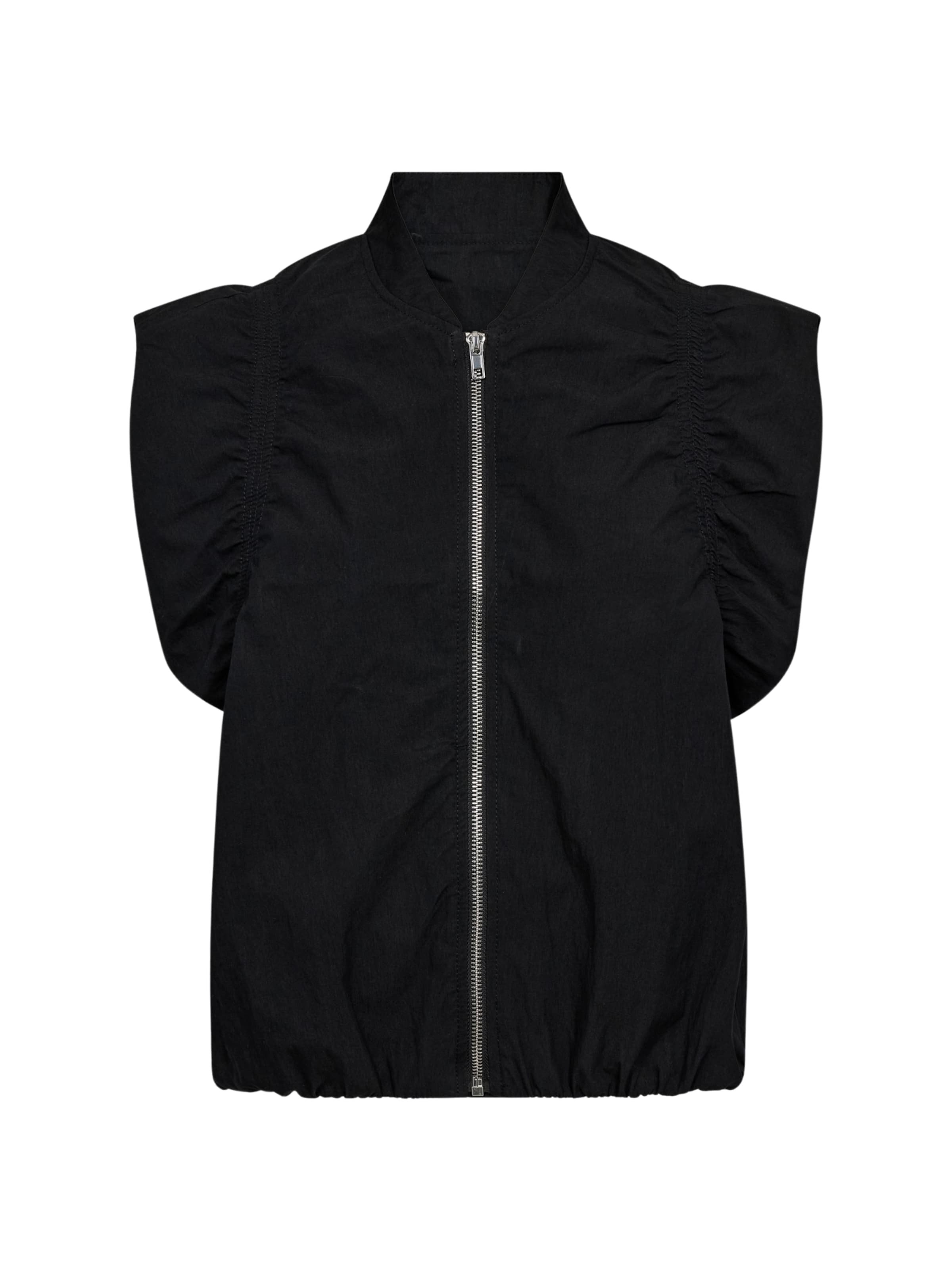 Gilet ' AcasiaCC ' di co'couture in nero: frontale