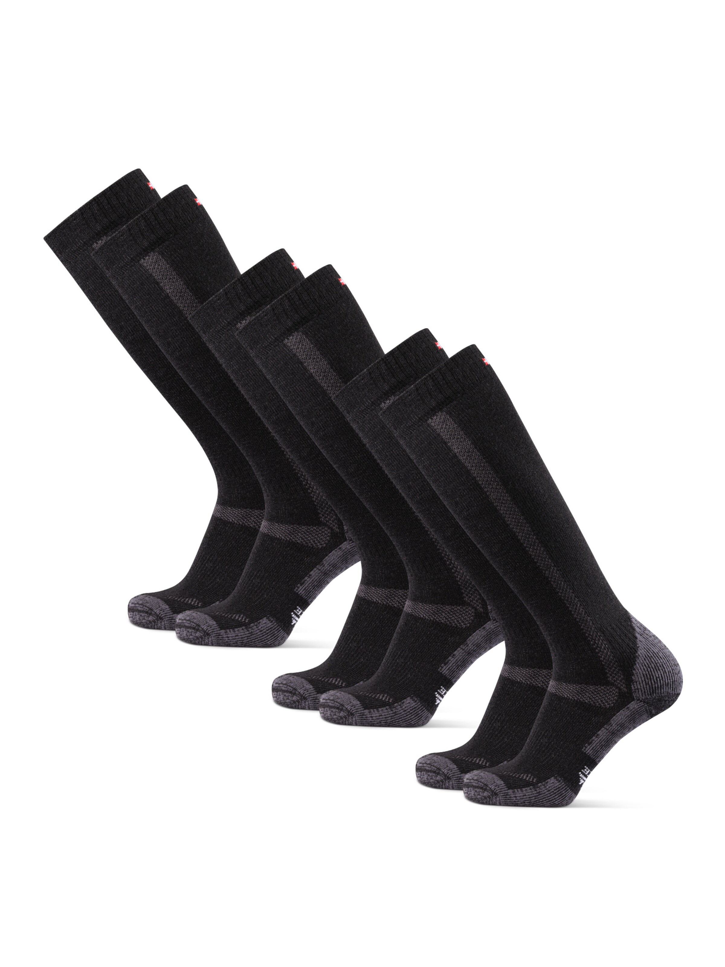 DANISH ENDURANCE Knee High Socks in Black