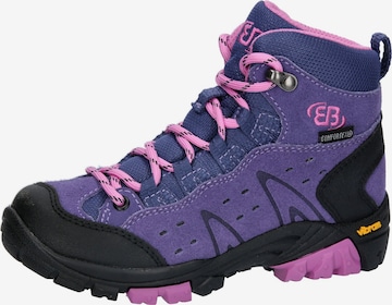 Brütting Boots 'Mount Bona' in Lila: Vorderseite
