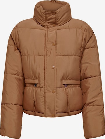 JDY Between-Season Jacket in Brown: front