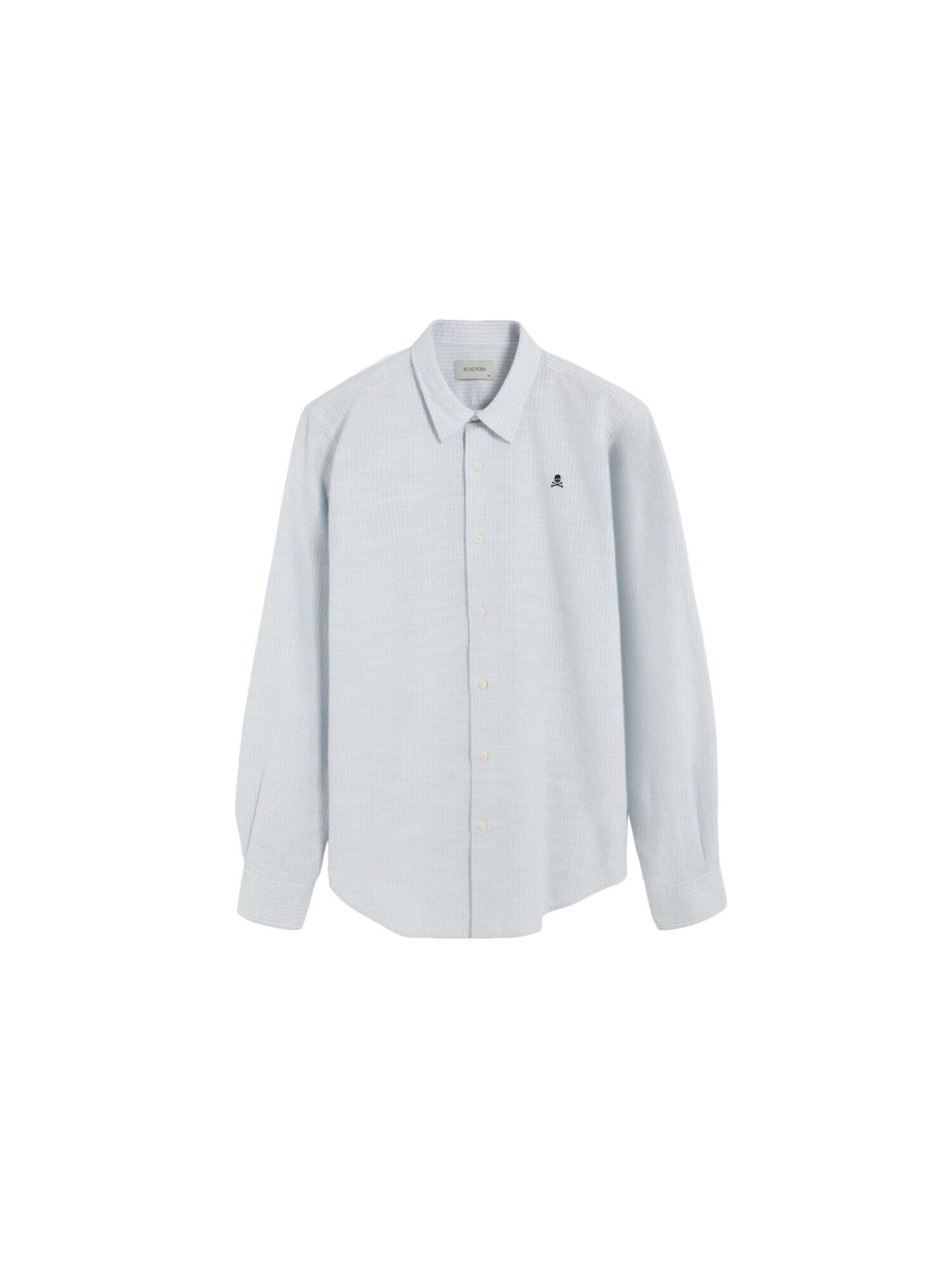 Scalpers Regular fit Srajca | bela barva: sprednja stran