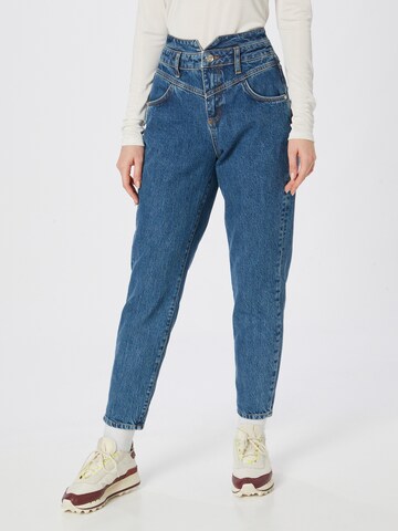 Goldgarn Tapered Jeans 'LUISA' i blå: framsida