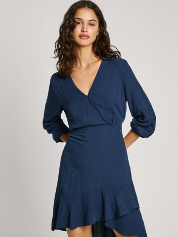 Pepe Jeans Jurk 'KENDALL' in Blauw