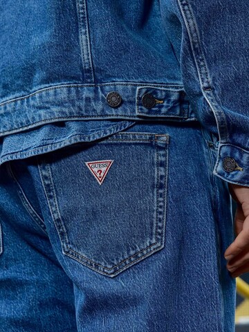 GUESS JEANS Regular Jeans 'GJ x BVB' in Blue