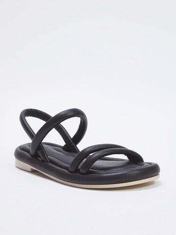 Trendyol Sandals in Black: front