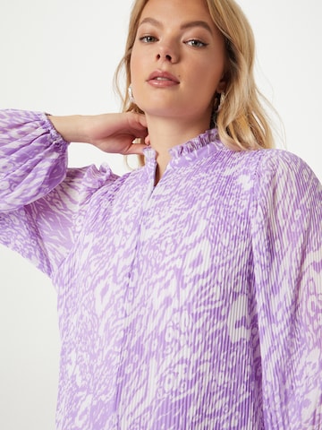 Crās Shirt dress 'BINACRAS' in Purple