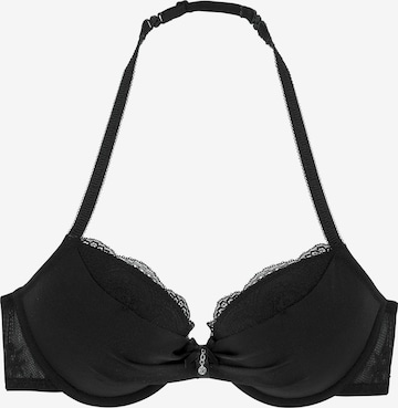 LASCANA Push-up BH in Zwart