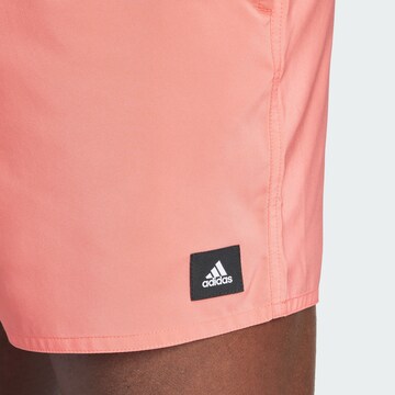 ADIDAS SPORTSWEAR Athletic Swim Trunks in Orange