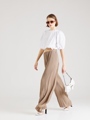 SECOND FEMALE Wide leg Trousers 'Tracy' in Brown