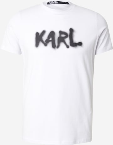 Karl Lagerfeld Tričko - Biela: predná strana
