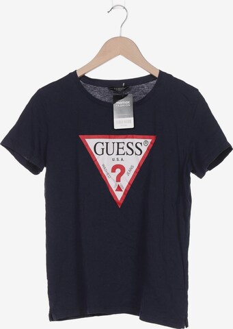 GUESS T-Shirt L in Blau: predná strana