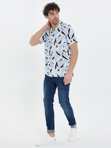 Threadbare Regular fit Shirt in Blauw