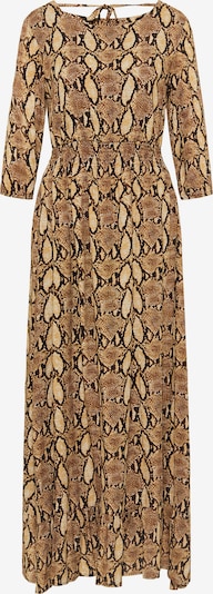 faina Mekko värissä beige / ruskea / tummanruskea, Tuotenäkymä