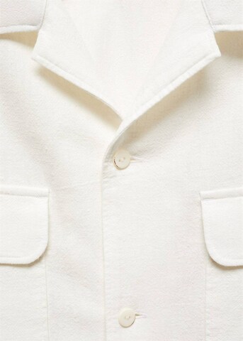 MANGO MAN Regular fit Button Up Shirt 'Istres' in White