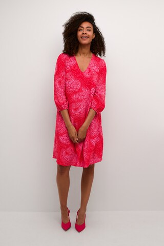 CULTURE Jurk 'Polly' in Rood