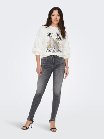 ONLY Sweatshirt 'BONNIE' i vit