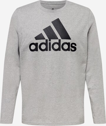 ADIDAS SPORTSWEAR Performance shirt 'Essentials' in Grey: front