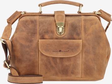 GREENBURRY Handbag in Brown: front