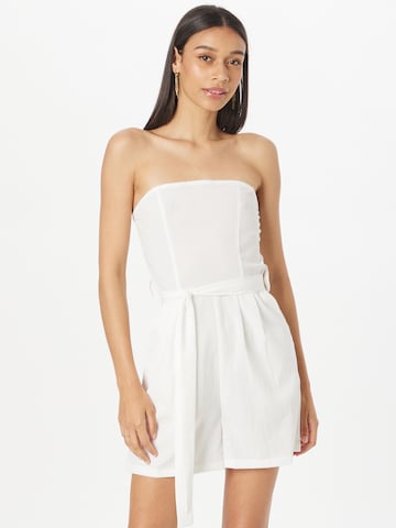 Misspap - Jumpsuit en blanco: frente