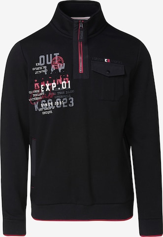 KOROSHISweater majica - crna boja: prednji dio